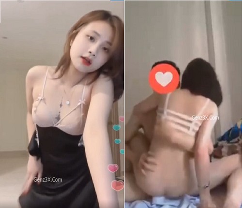 Clip sex địt nhau cùng bạn gái 2k4 trên live